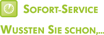 Sofort-Service